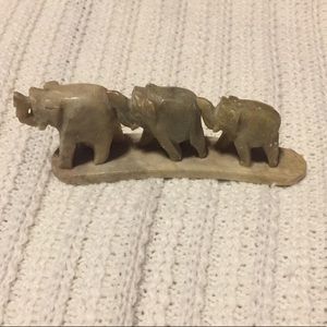 elephant decoration and ring